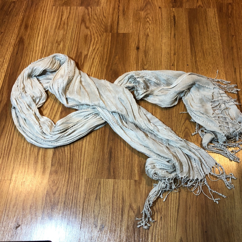 Cream Scarf
